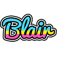 Blair circus logo