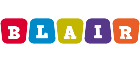 Blair daycare logo
