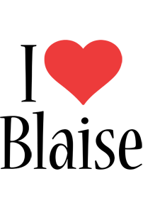 Blaise i-love logo