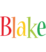 Blake birthday logo