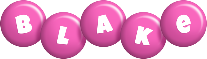 Blake candy-pink logo