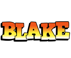 Blake sunset logo