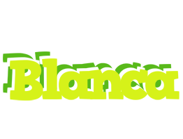 Blanca citrus logo