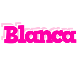 Blanca dancing logo