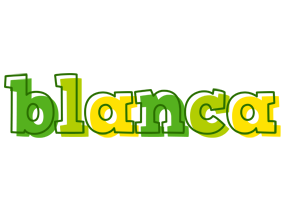 Blanca juice logo