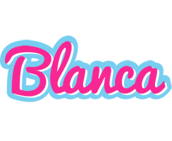 Blanca popstar logo