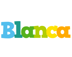 Blanca rainbows logo