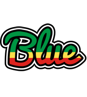 Blue african logo