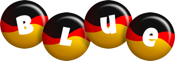 Blue german logo