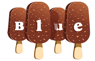 Blue pinup logo