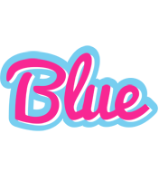 Blue popstar logo