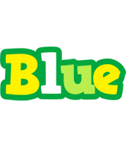 Blue soccer logo