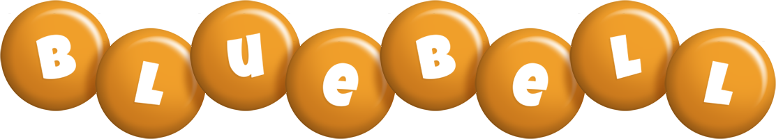 Bluebell candy-orange logo