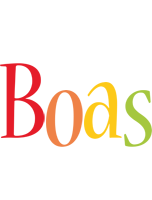 Boas birthday logo