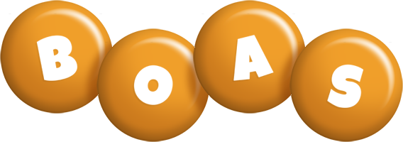 Boas candy-orange logo