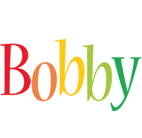 Bobby birthday logo
