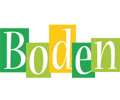 Boden lemonade logo