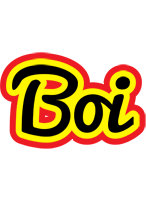 Boi flaming logo