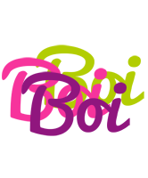 Boi flowers logo