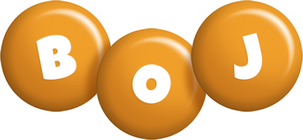 Boj candy-orange logo