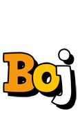 Boj cartoon logo