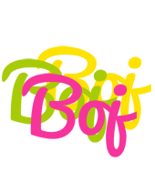 Boj sweets logo