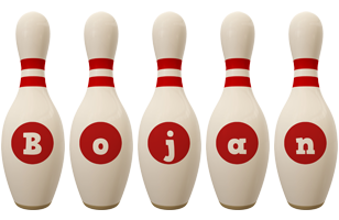 Bojan bowling-pin logo