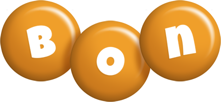 Bon candy-orange logo