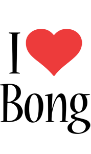 Bong i-love logo