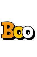 Boo cartoon logo
