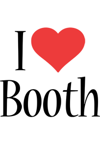 Booth i-love logo