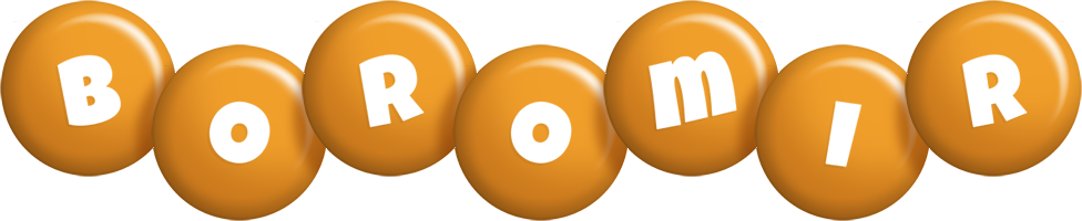Boromir candy-orange logo