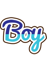 Boy raining logo