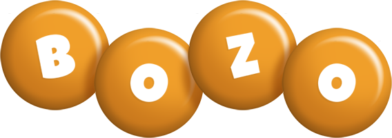 Bozo candy-orange logo
