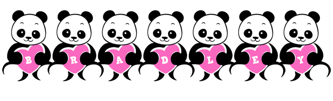 Bradley love-panda logo