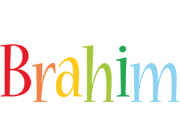 Brahim birthday logo