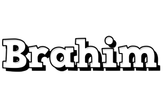 Brahim snowing logo