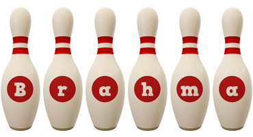 Brahma bowling-pin logo