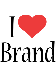 Brand i-love logo