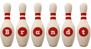 Brandt bowling-pin logo