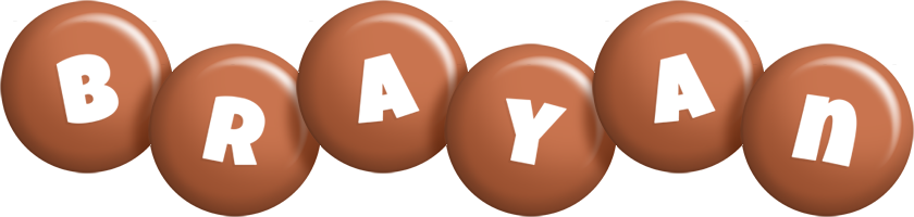 Brayan candy-brown logo