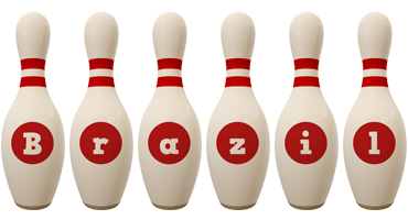 Brazil bowling-pin logo