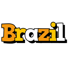 Brazil cartoon logo