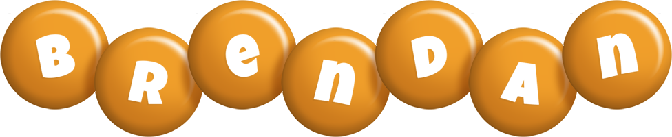 Brendan candy-orange logo