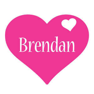 Brendan love-heart logo