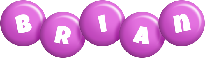 Brian candy-purple logo