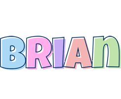 Brian pastel logo