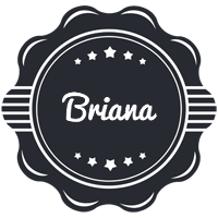 Briana badge logo