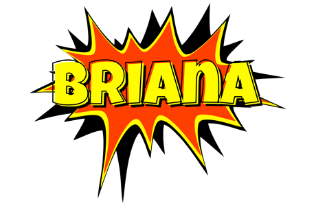 Briana bazinga logo