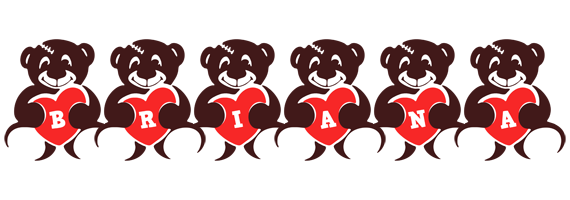 Briana bear logo